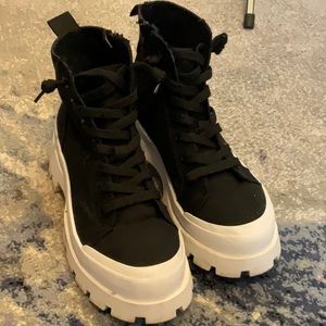 Steve Madden platform hi top sneakers